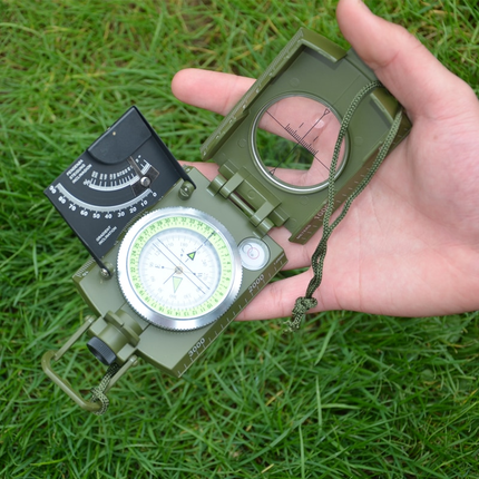 Precision Navigation Compass | Multi-Purpose Tool with Adjustable Sighting Lens | Durable & Waterproof for Outdoor Adventures 7