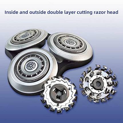 Precision Shaving Head Replacement for Philips Norelco Series with Easy Installation 6