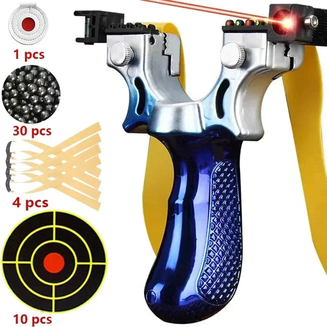 Precision Slingshot with Laser & Anti-Slip Grip | Lightweight Design for Accurate Targeting 1