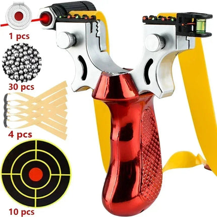 Precision Slingshot with Laser & Anti-Slip Grip | Lightweight Design for Accurate Targeting 10
