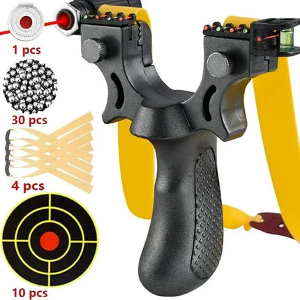 Precision Slingshot with Laser & Anti-Slip Grip | Lightweight Design for Accurate Targeting 12