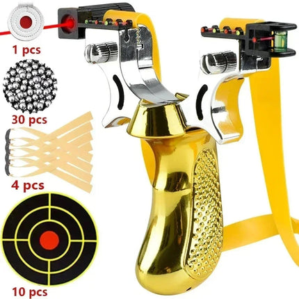 Precision Slingshot with Laser & Anti-Slip Grip | Lightweight Design for Accurate Targeting 9