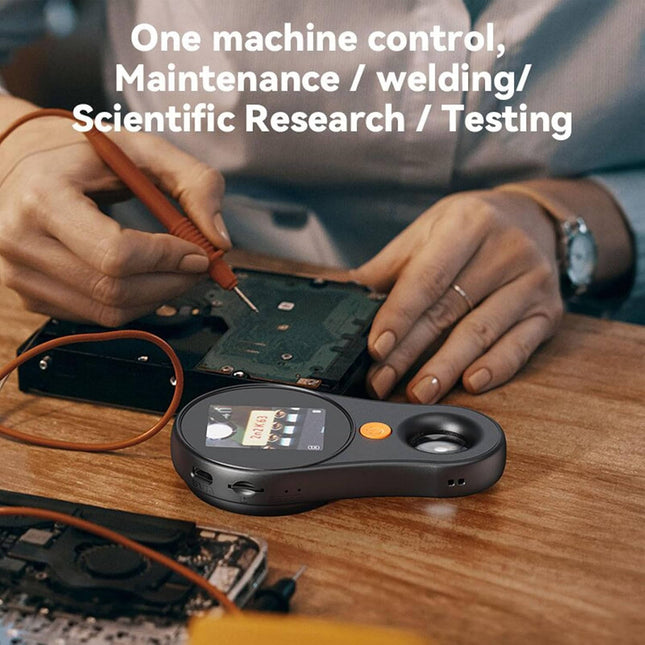 Precision View | 500X Handheld Microscope with 2MP Camera & Adjustable LEDs | Ideal for Coins and Jewelry Inspection 1