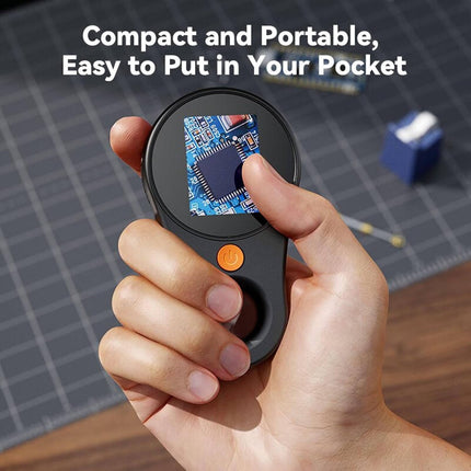Precision View | 500X Handheld Microscope with 2MP Camera & Adjustable LEDs | Ideal for Coins and Jewelry Inspection 3