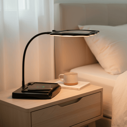Precision Vision | Table Magnifier with LED Light & Adjustable Neck | 3x Magnification for Clear Detail Work 1