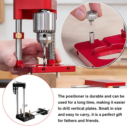 Precision Woodworking Tool | Adjustable Drilling Locator for Accurate Holes | Lightweight Design for Easy Use 5