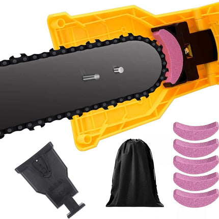 Precision | Chainsaw Sharpener with Integrated Angle Guide | Durable Tool for Optimal Cutting Performance 0