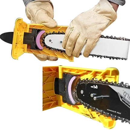 Precision | Chainsaw Sharpener with Integrated Angle Guide | Durable Tool for Optimal Cutting Performance 3