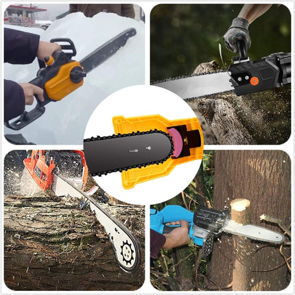 Precision | Chainsaw Sharpener with Integrated Angle Guide | Durable Tool for Optimal Cutting Performance 7