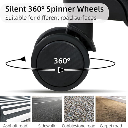 Premium Aluminium Carry-On Luggage with TSA Lock & Silent Wheels | Durable Design for Effortless Travel 4