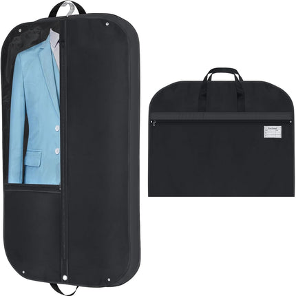 Premium Garment Bag Set | Waterproof Oxford Suit Cover with Gusset & Pockets for Travel and Storage 0