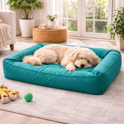 Premium Orthopedic Dog Bed | Waterproof Memory Foam with 360-Degree Bolster | Joint Support for Large Breeds 3