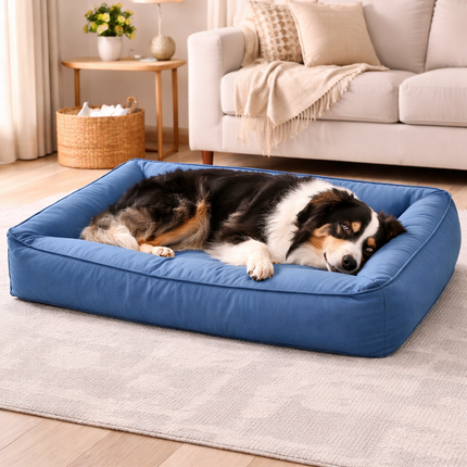 Premium Orthopedic Dog Bed | Waterproof Memory Foam with 360-Degree Bolster | Joint Support for Large Breeds 4