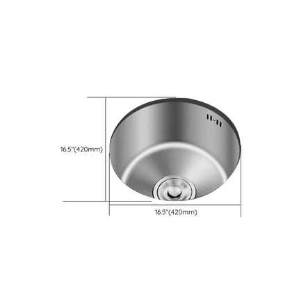 Premium Undermount Kitchen Sink | Stainless Steel Single Basin with Heat-Resistant Finish | Durable Design for Enhanced Kitchen Aesthetics 1