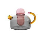 Pink and Gray / 1 Teapot