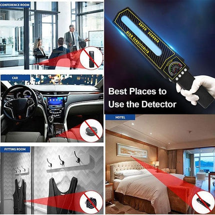 Privacy Guardian | RF Bug Detector with Multi-Detection Features | Portable Security Device for Enhanced Privacy 2