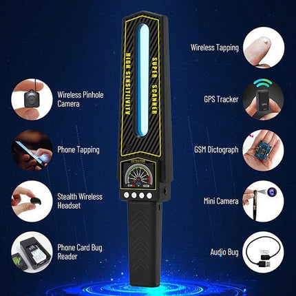 Privacy Guardian | RF Bug Detector with Multi-Detection Features | Portable Security Device for Enhanced Privacy 3