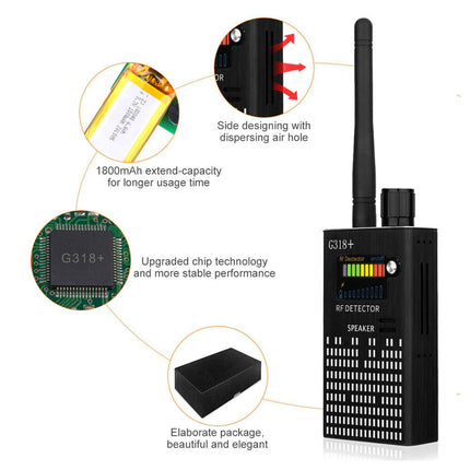 Privacy Shield | Hidden Camera & GPS Detector with Sensitive Detection Technology | Portable Tool for Personal Safety 5