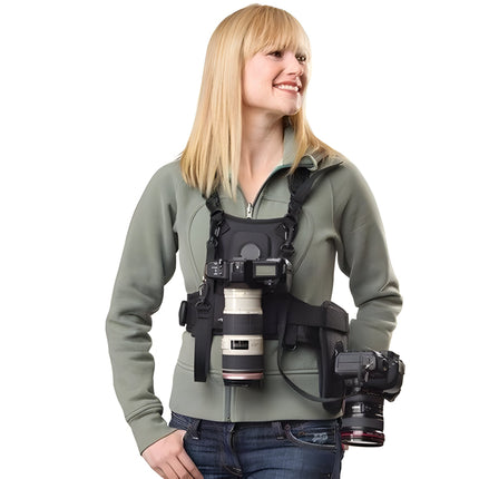 Pro-Photographer Dual-Camera Support Harness with Quick-Access Design | Lightweight & Breathable for Comfort 2