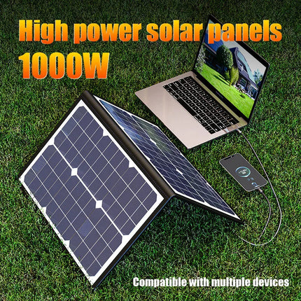 ProCharge | Foldable Solar Panel with MPPT & USB-C Charging | High Efficiency for Outdoor Power 1