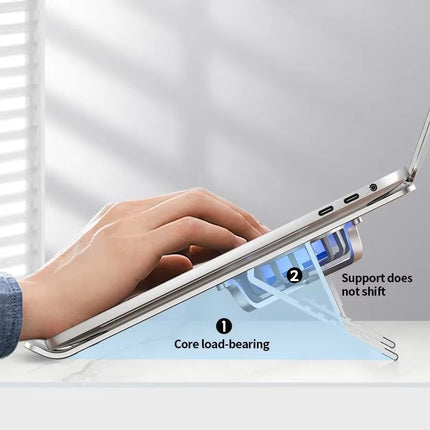 ProLift | Adjustable Laptop Stand for Desk with Dual Cooling Fans | Ergonomic Riser for Enhanced Comfort and Performance 3