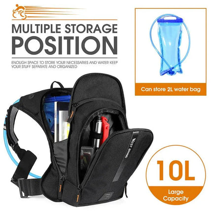 ProSport | Ultralight 10L Cycling Backpack with Hydration System | Ergonomic Design for Comfort and Convenience 5