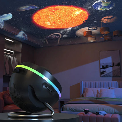 Space Projection Light with 13 Captivating Motifs | Transform Your Room into a Celestial Experience