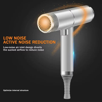 Pro Hair Dryer | Ionic Technology for Quick Drying & Frizz Control | Lightweight Design for Effortless Styling 5