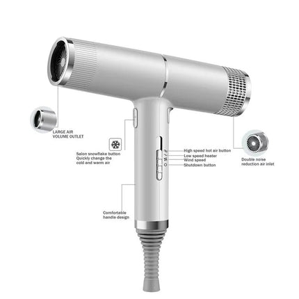 Pro Hair Dryer | Ionic Technology for Quick Drying & Frizz Control | Lightweight Design for Effortless Styling 6