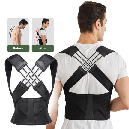 Adjustable Posture Corrector, Back Brace for Back Pain Relief – image 5
