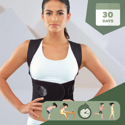 Adjustable Posture Corrector, Shoulder Brace with Upper and Lower Back Support – image 6