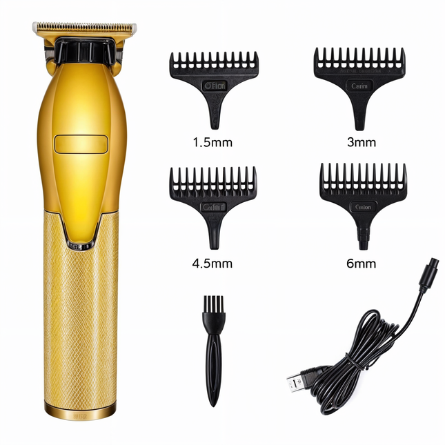 Professional Hair Clipper | Adjustable Trimmer for Men with Ergonomic Design | Versatile Grooming for All Hair Types 1