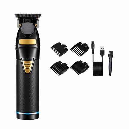 Professional Hair Clipper | Adjustable Trimmer for Men with Ergonomic Design | Versatile Grooming for All Hair Types 4