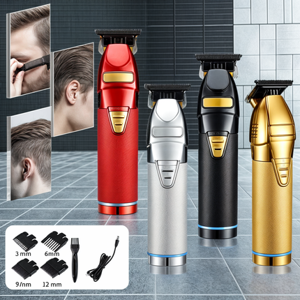 Professional Hair Clipper | Adjustable Trimmer for Men with Ergonomic Design | Versatile Grooming for All Hair Types 5