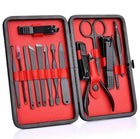 Professional Manicure Kit with Durable Steel Tools | Compact Travel Set for Effortless Grooming 0