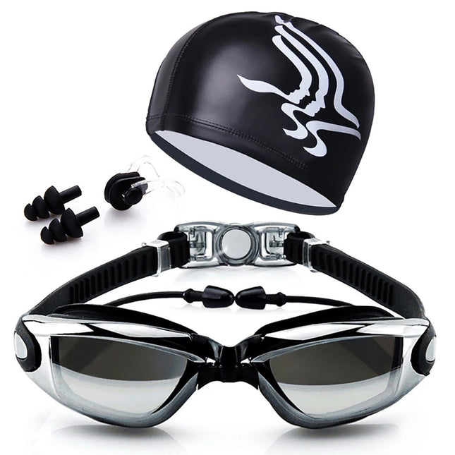 Professional Swimming Goggles with Anti-Fog Technology | 180° Panoramic Vision for Clarity and Comfort 0