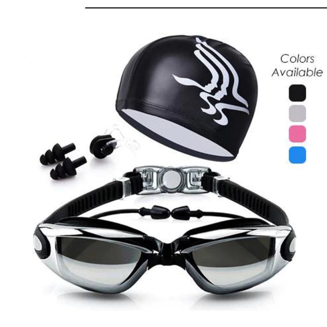 Professional Swimming Goggles with Anti-Fog Technology | 180° Panoramic Vision for Clarity and Comfort 1