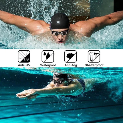Professional Swimming Goggles with Anti-Fog Technology | 180° Panoramic Vision for Clarity and Comfort 2