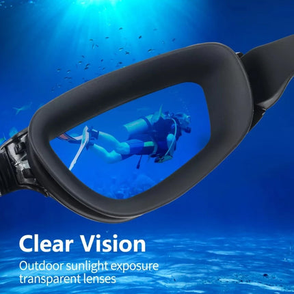 Professional Swimming Goggles with Anti-Fog Technology | 180° Panoramic Vision for Clarity and Comfort 4