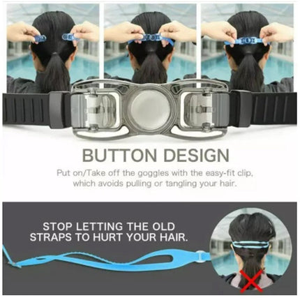 Professional Swimming Goggles with Anti-Fog Technology | 180° Panoramic Vision for Clarity and Comfort 5