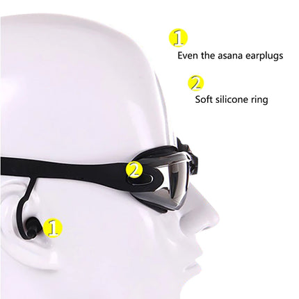 Professional Swimming Goggles with Anti-Fog Technology | 180° Panoramic Vision for Clarity and Comfort 7