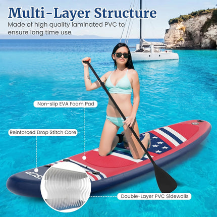 PuffoSUP | Inflatable Paddle Board with Quick Setup & Superior Stability | Portable Design for Effortless Adventures 2