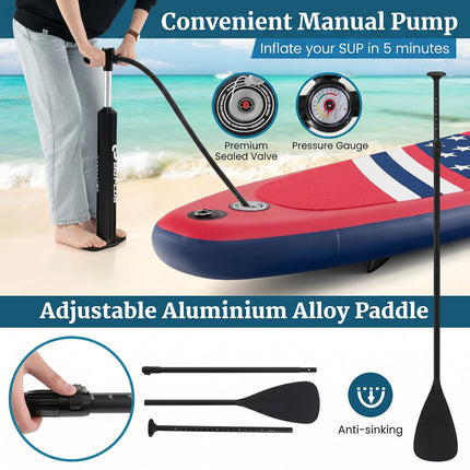 PuffoSUP | Inflatable Paddle Board with Quick Setup & Superior Stability | Portable Design for Effortless Adventures 3
