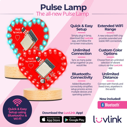 Pulse Friendship Lamp | Instant Global Connection with Customizable Colors | Thoughtful Gift for Staying Connected 2