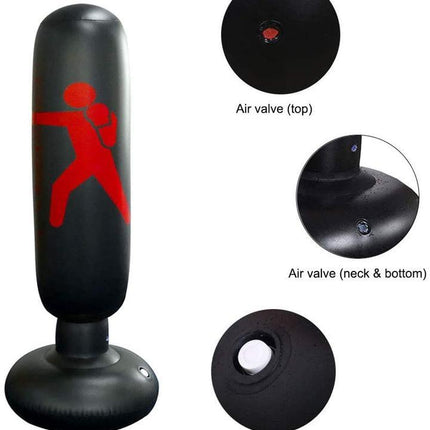 PunchPro | Inflatable Boxing Punching Bag with Stable Base | Fun Fitness for All Ages 1