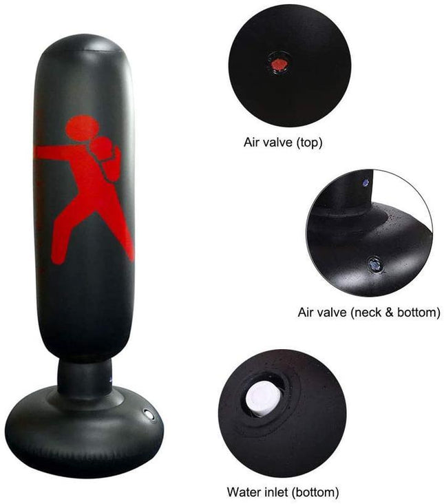 PunchPro | Inflatable Boxing Punching Bag with Stable Base | Fun Fitness for All Ages 1