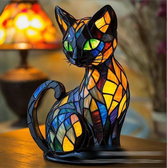 Puppy Art | LED Desk Lamp with Glare-Free Lighting & Unique Resin Design for Cozy Ambiance 0