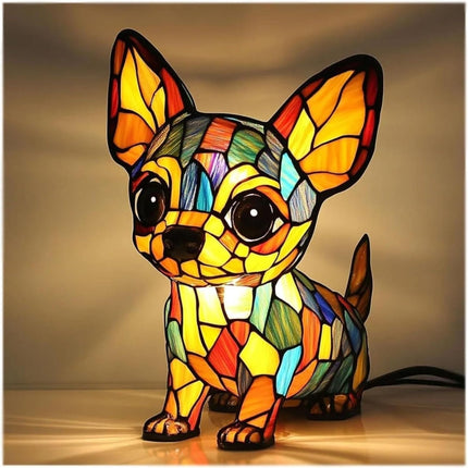 Puppy Art | LED Desk Lamp with Glare-Free Lighting & Unique Resin Design for Cozy Ambiance 13