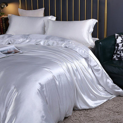 PureSatin | Deluxe Satin Bedding Set with Luxurious Softness | Elegant Design for Opulent Sleep 0