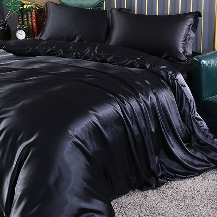 PureSatin | Deluxe Satin Bedding Set with Luxurious Softness | Elegant Design for Opulent Sleep 1